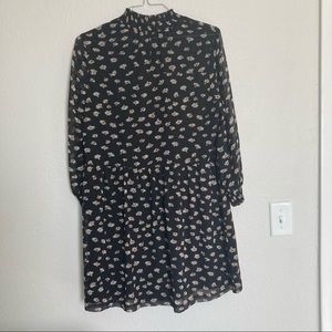 Madewell Chiffon Dress Large